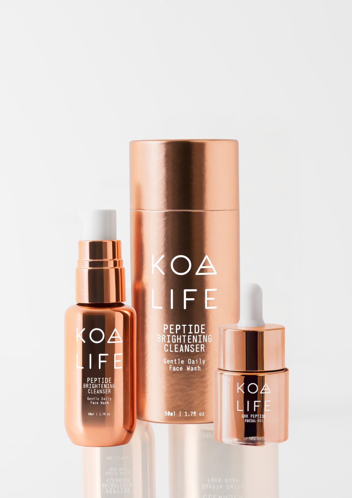 Mother's Day Bundle - Peptide Cleanser & Oil