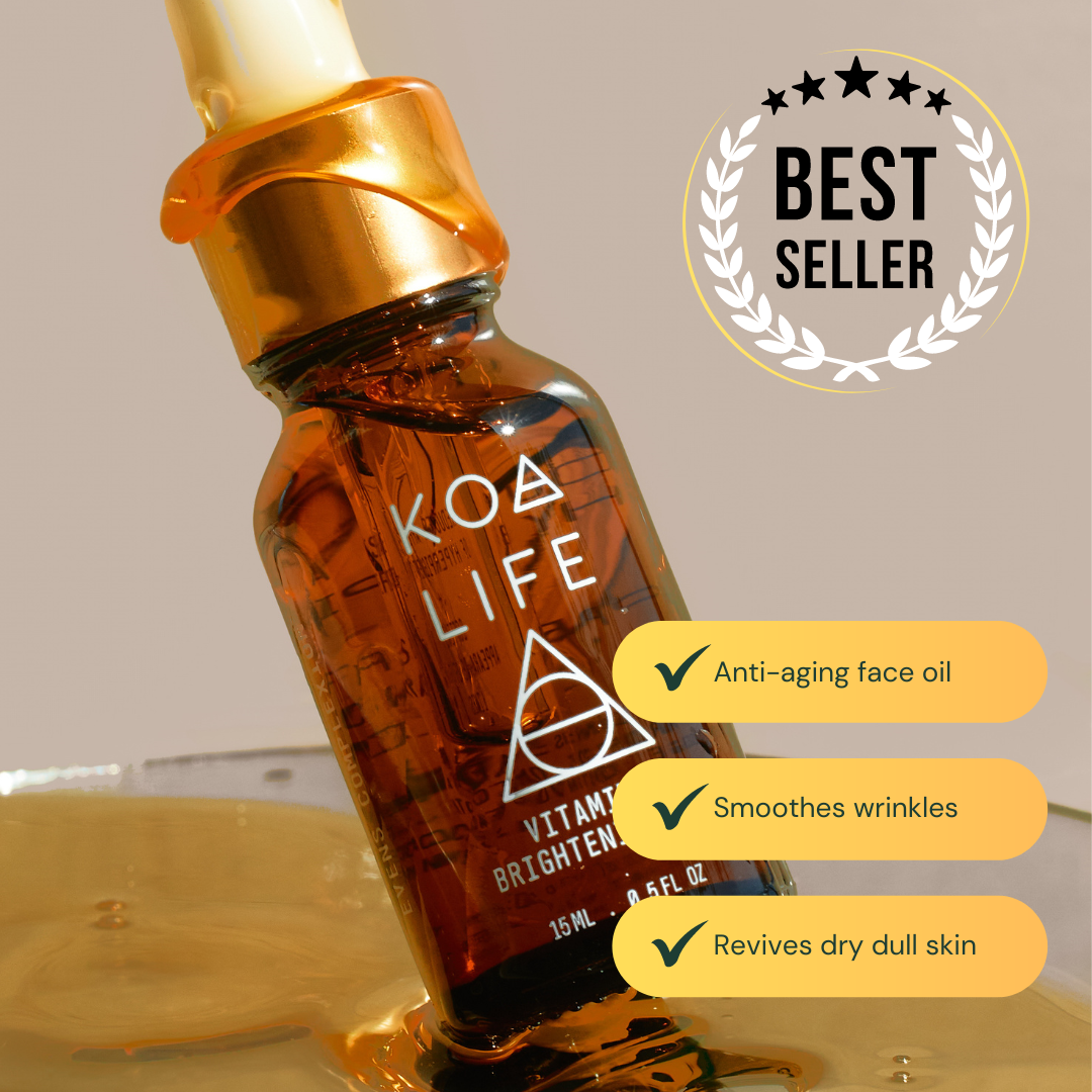 koa life vit c lip treatment Vitamin - Nourishing Lip Balm, Anti-Aging, Repairs & Protects From Sun Damage, Glossy, All Natural Ingredients Key Benefits Koa Life Vit-C Brightening Oil