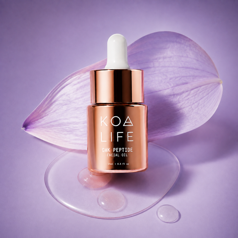 GHK Peptide Facial Oil — Visibly Younger Skin in 28 Nights