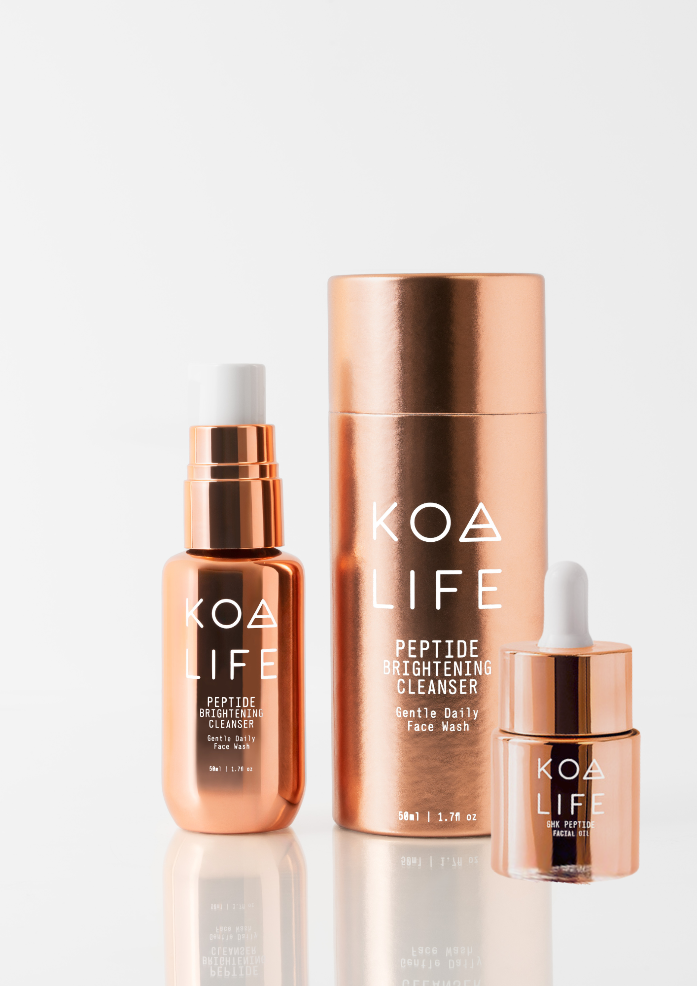 Mother's Day Bundle - Peptide Cleanser & Oil