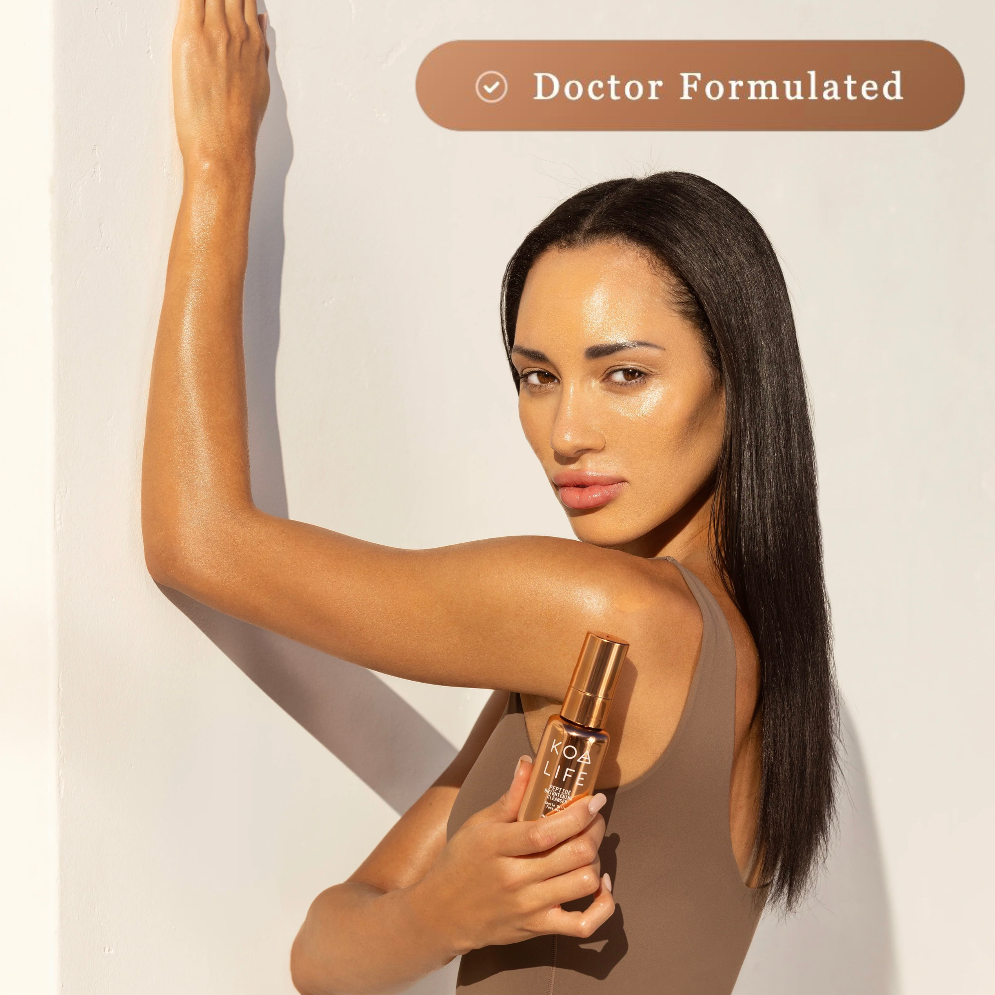 Peptide Brightening Cleanser — Clear Skin in 30 Days